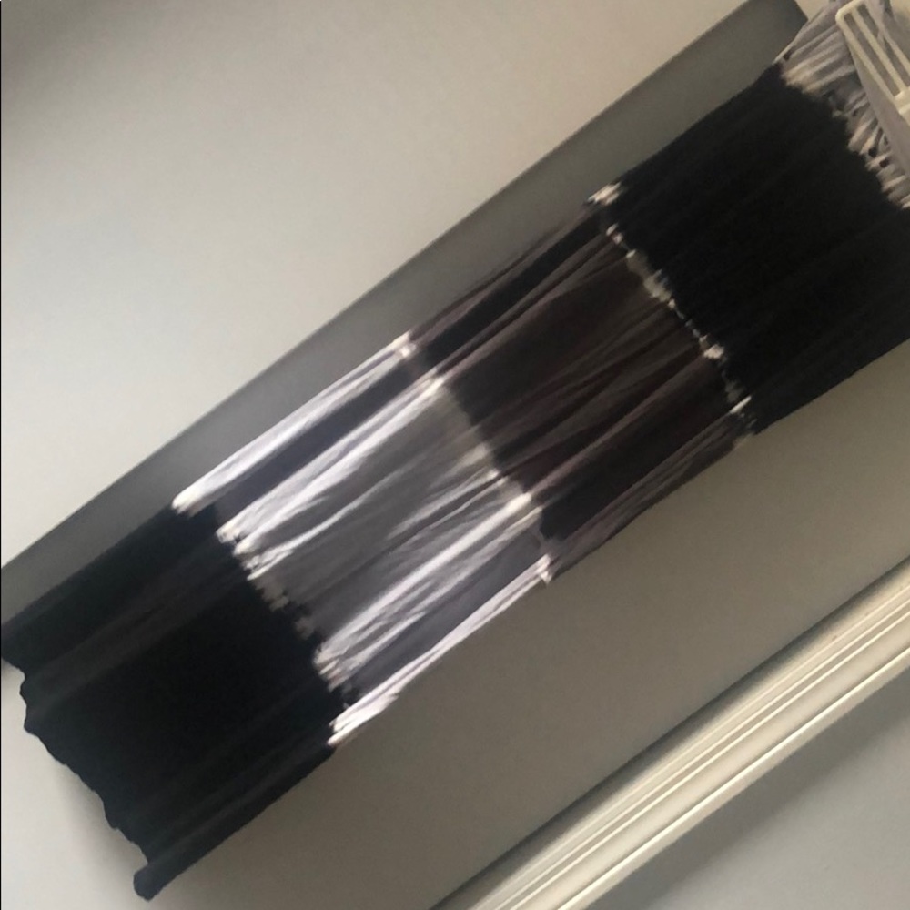 Boho Banded tie dye maxi skirt